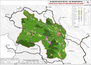 Bản đồ quy hoạch Huyện Lang Chánh