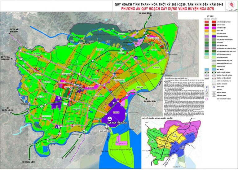 Tổng hợp thông tin và bản đồ quy hoạch Huyện Nga Sơn