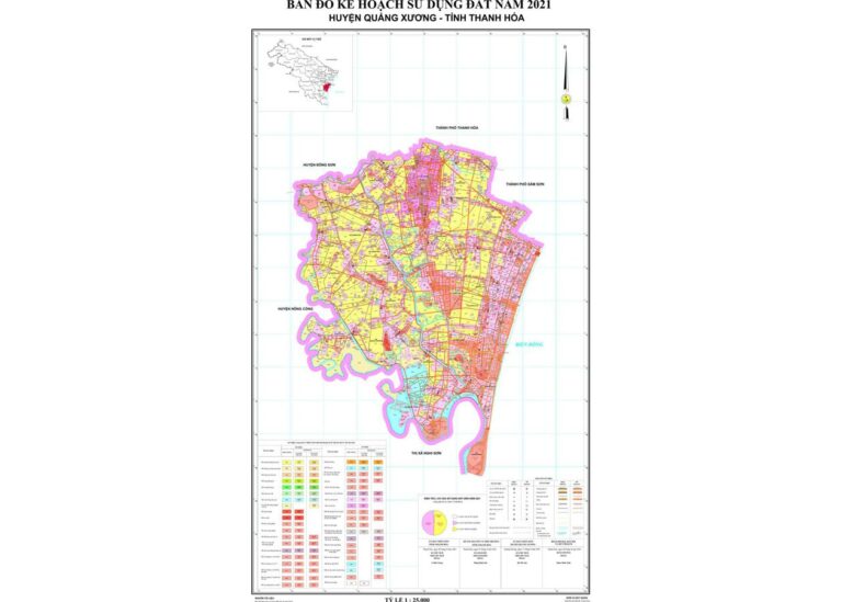 Tổng hợp thông tin và bản đồ quy hoạch Huyện Quảng Xương