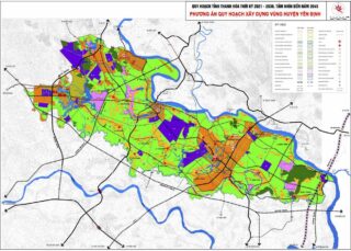 Tổng hợp thông tin và bản đồ quy hoạch Huyện Yên Định