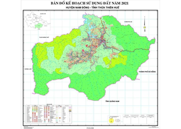 Tổng hợp thông tin và bản đồ quy hoạch Huyện Nam Đông