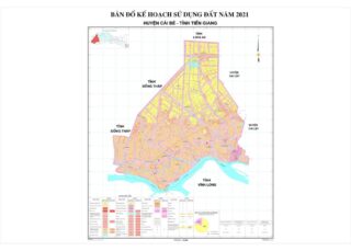 Bản đồ quy hoạch Huyện Cái Bè