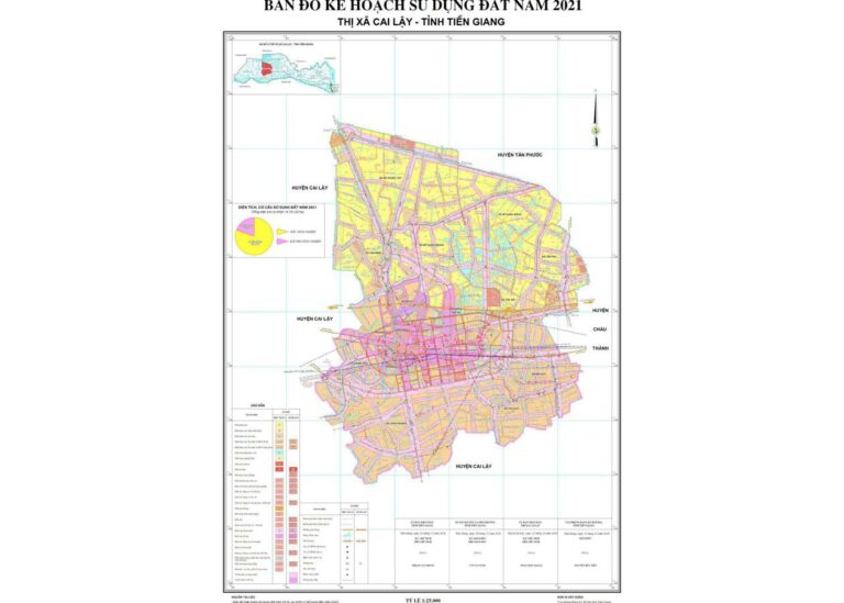 Tổng hợp thông tin và bản đồ quy hoạch Thị xã Cai Lậy