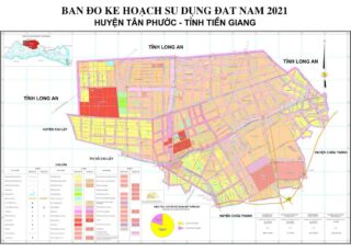 Tổng hợp thông tin và bản đồ quy hoạch Huyện Tân Phước
