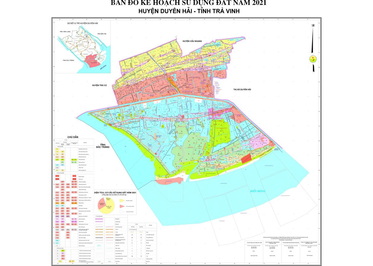 Bản đồ quy hoạch Huyện Duyên Hải