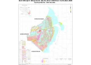 Tổng hợp thông tin và bản đồ quy hoạch Thị xã Duyên Hải