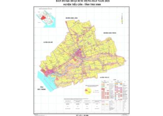Tổng hợp thông tin và bản đồ quy hoạch Huyện Tiểu Cần