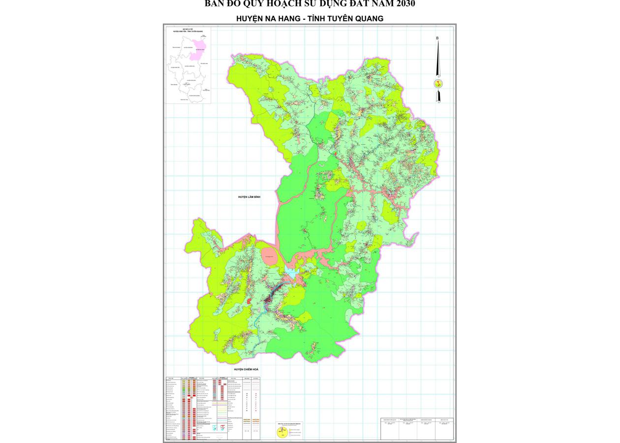 Bản đồ quy hoạch Huyện Na Hang