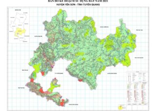 Tổng hợp thông tin và bản đồ quy hoạch Huyện Yên Sơn