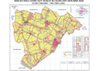 Tổng hợp thông tin và bản đồ quy hoạch Huyện Tam Bình