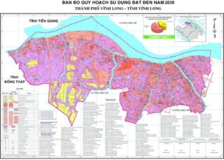 Tổng hợp thông tin và bản đồ quy hoạch Thành phố Vĩnh Long