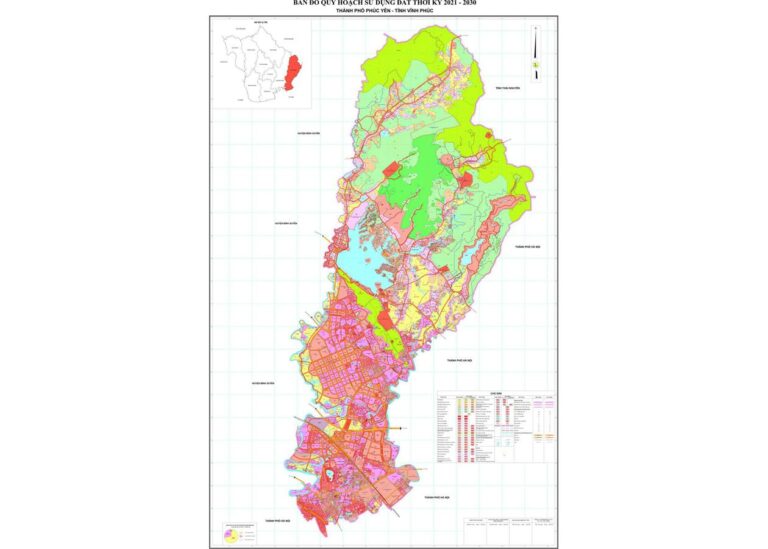 Tổng hợp thông tin và bản đồ quy hoạch Thành phố Phúc Yên