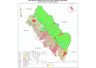 Tổng hợp thông tin và bản đồ quy hoạch Huyện Tam Đảo