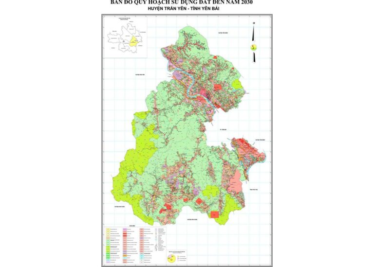 Tổng hợp thông tin và bản đồ quy hoạch Huyện Trấn Yên