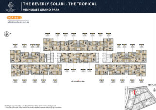 mặt bằng tầng điển hình tòa BS10 - Beverly Solari