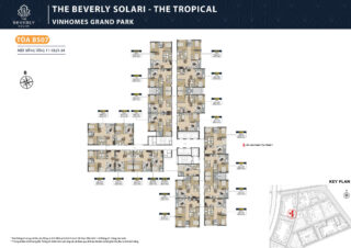 mặt bằng tầng điển hình tòa BS7 - Beverly Solari