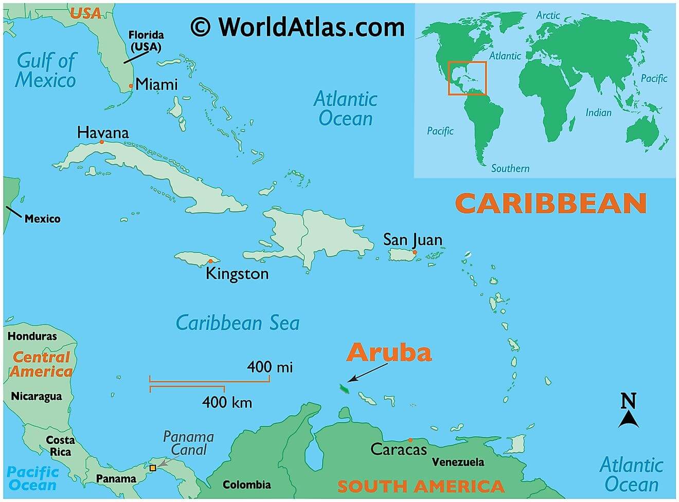 Where is Aruba?