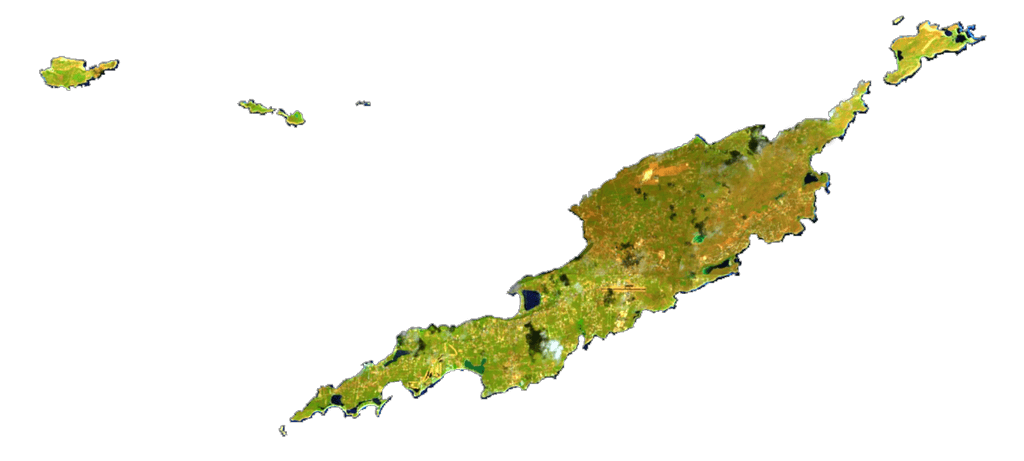Anguilla Bản đồ vệ tinh