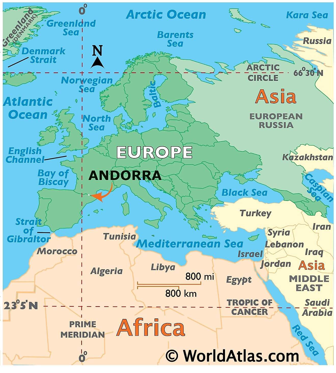 Where is Andorra?