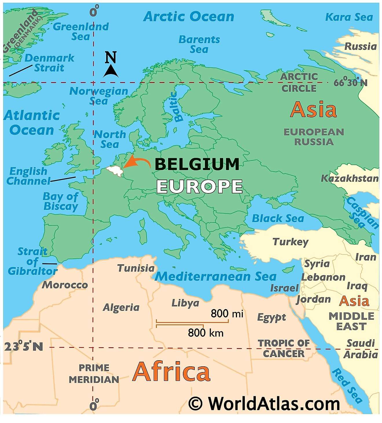 Where is Belgium?
