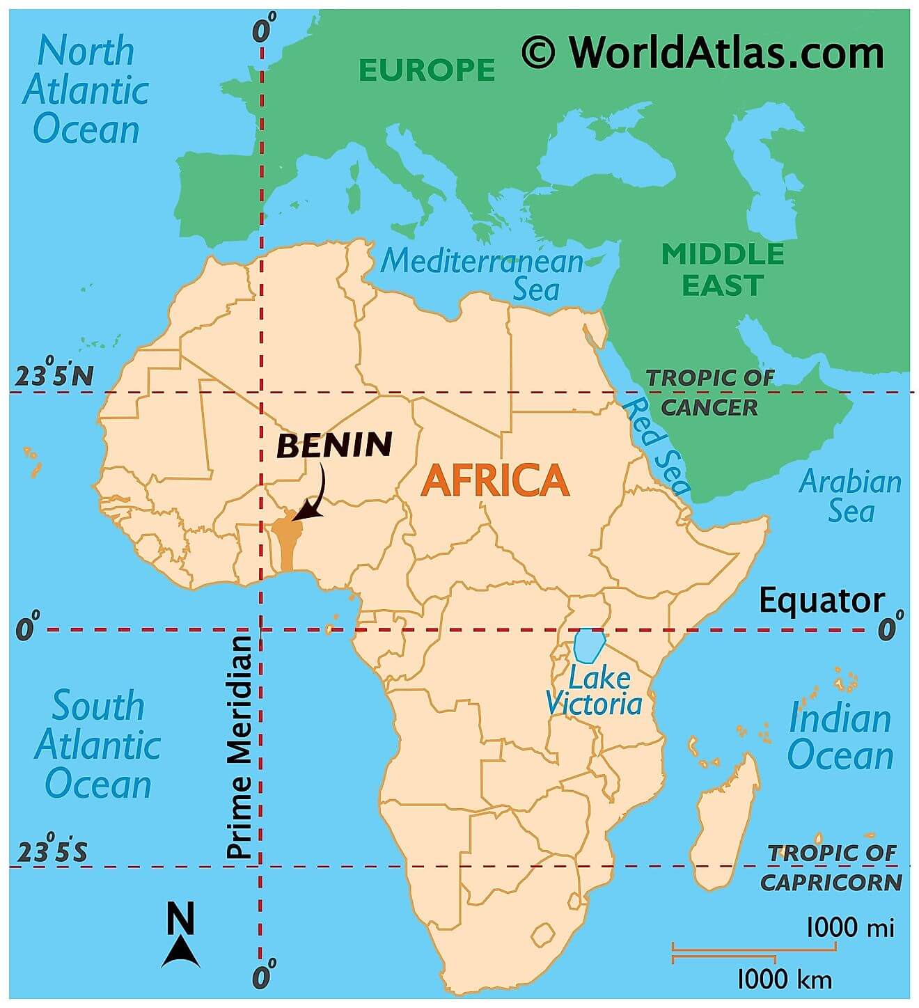 Where is Benin?
