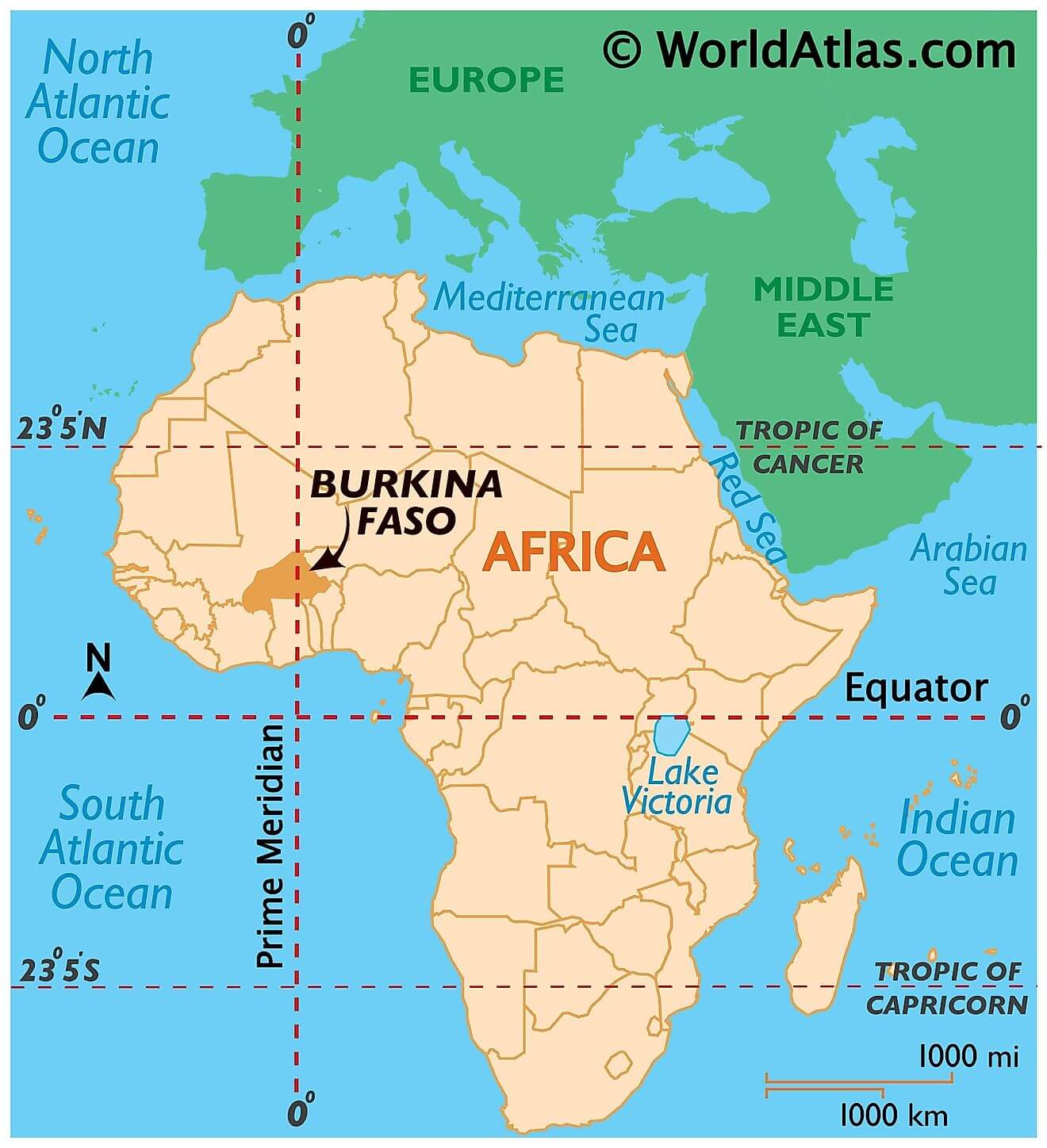Burkina Faso ở đâu?