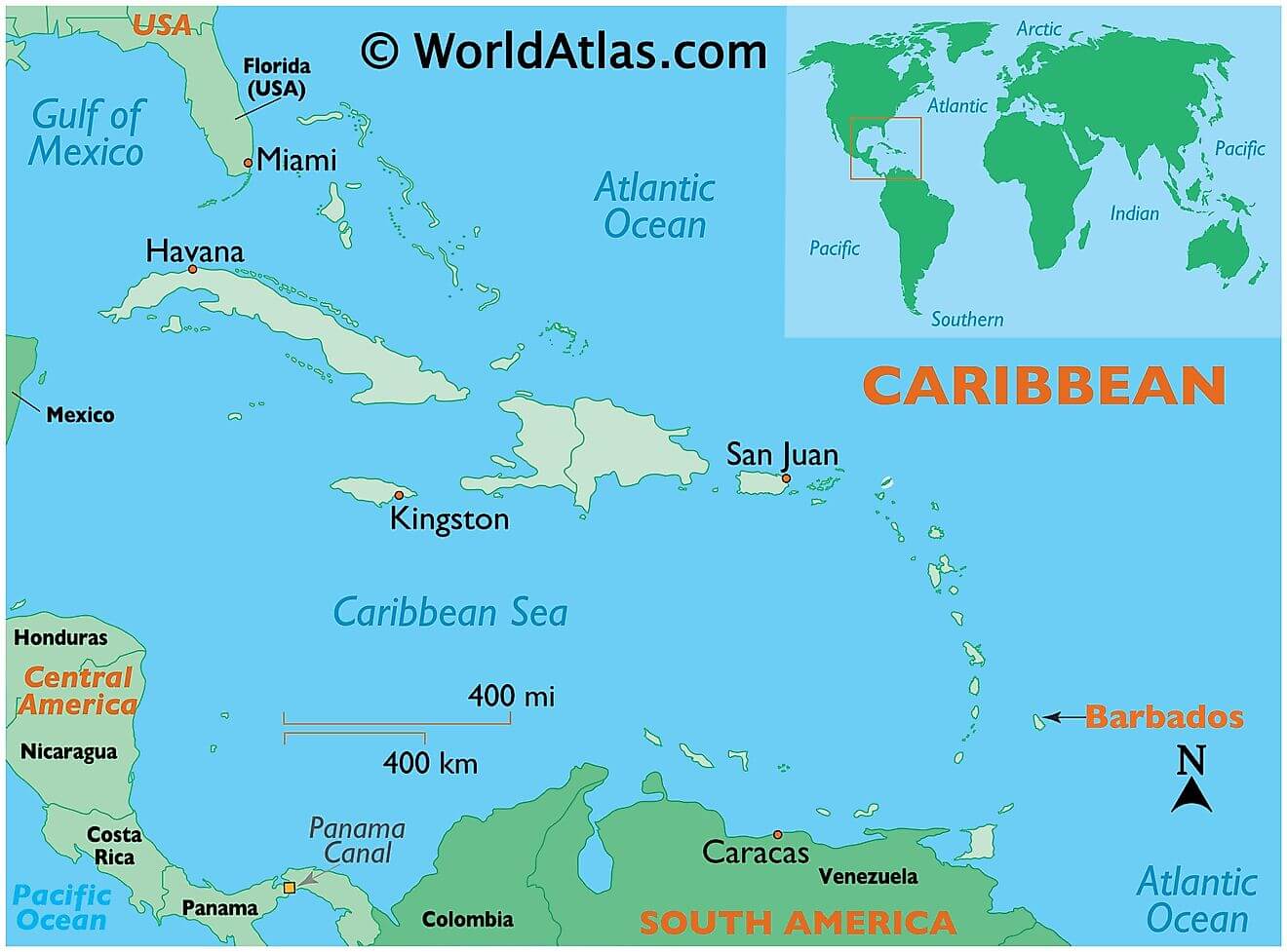 Barbados ở đâu?