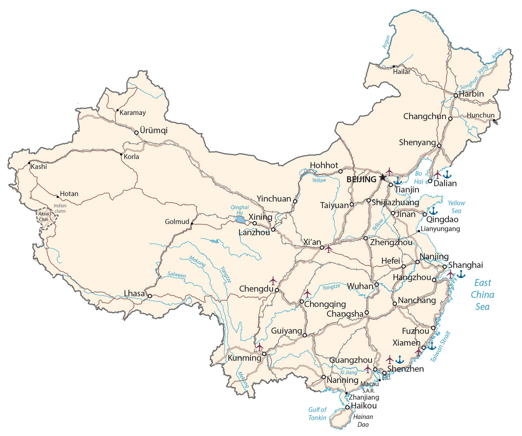 Bản đồ Trung Quốc