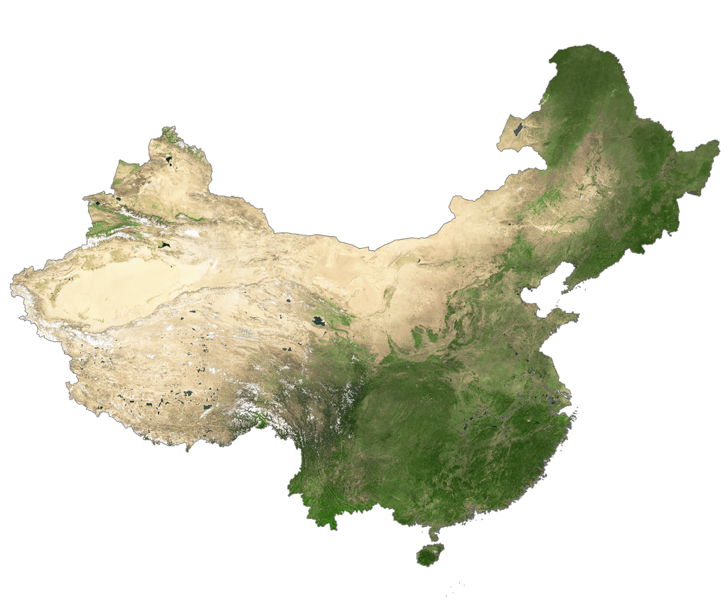 Bản đồ vệ tinh Trung Quốc