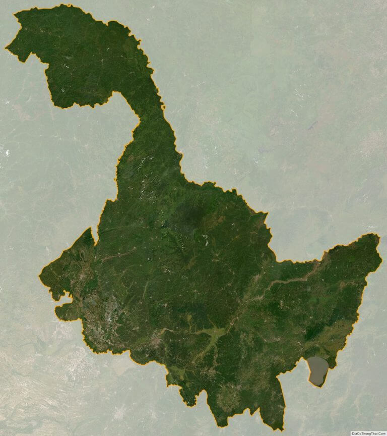 Bản đồ vệ tinh tỉnh Hắc Long Giang