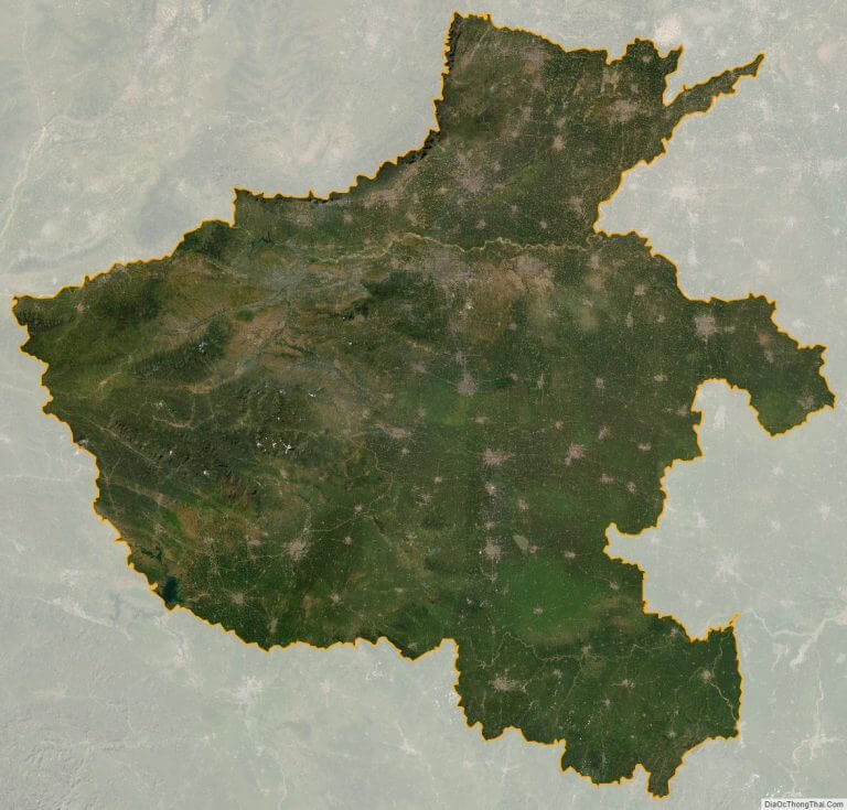 Bản đồ vệ tinh tỉnh Hà Nam