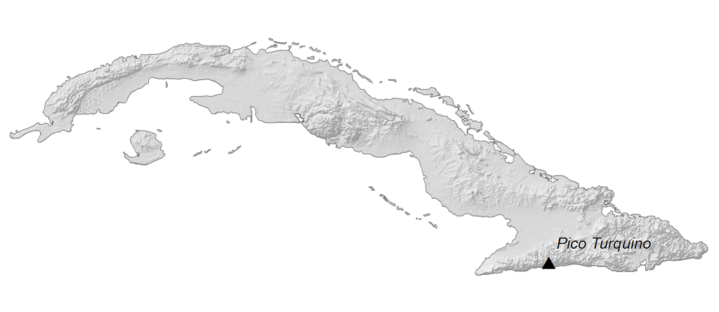 Bản đồ độ cao Cuba