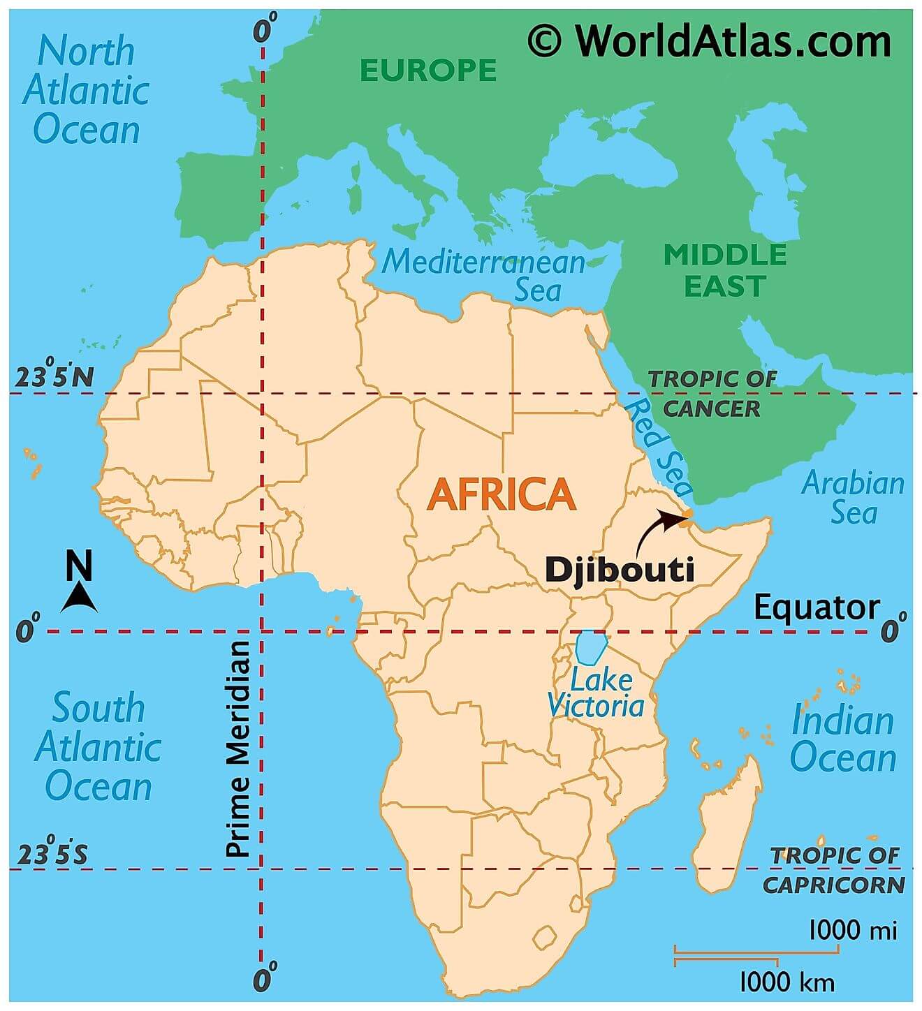 Djibouti ở đâu?