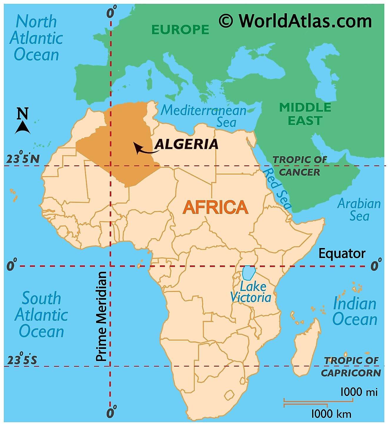 Algeria ở đâu?