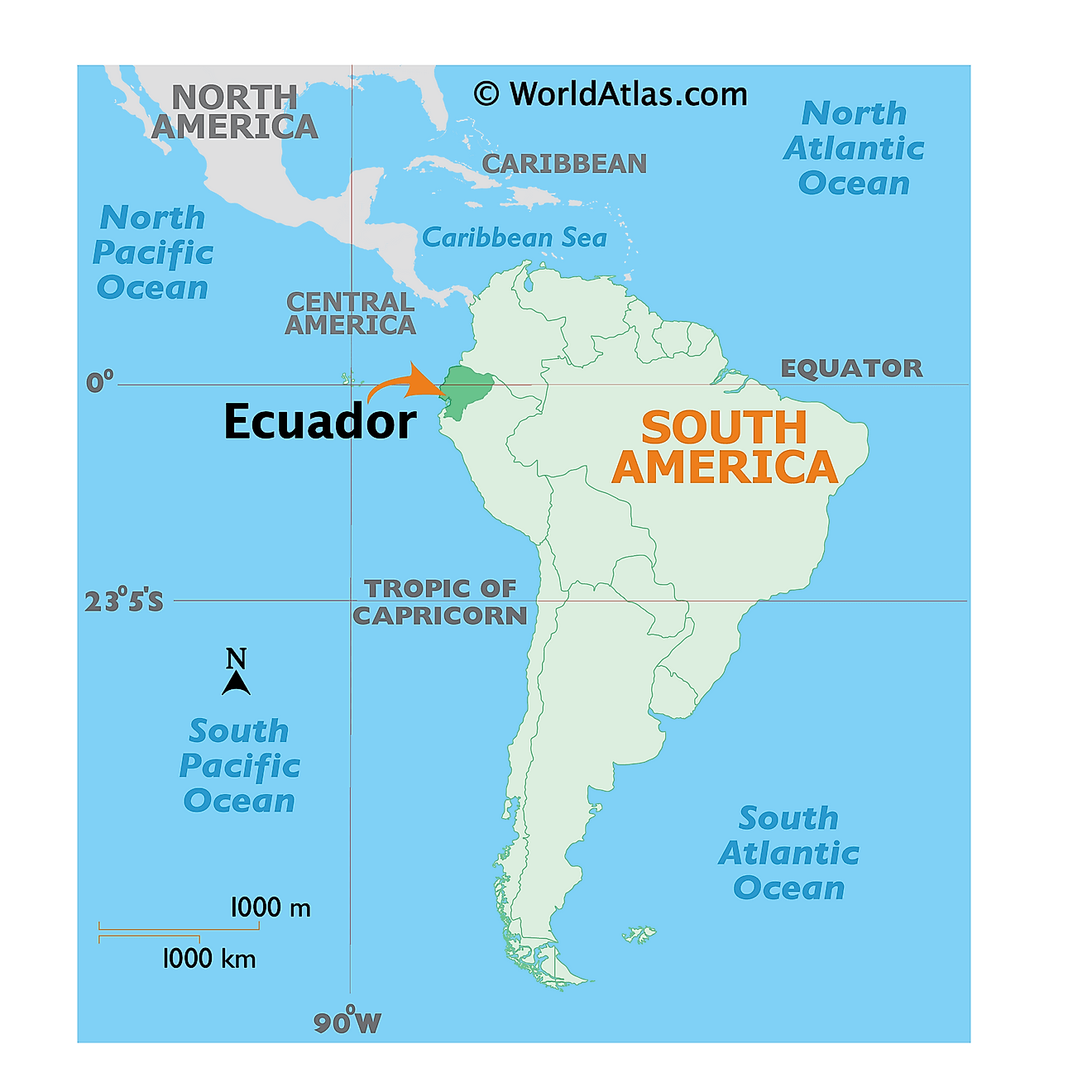 Ecuador ở đâu?