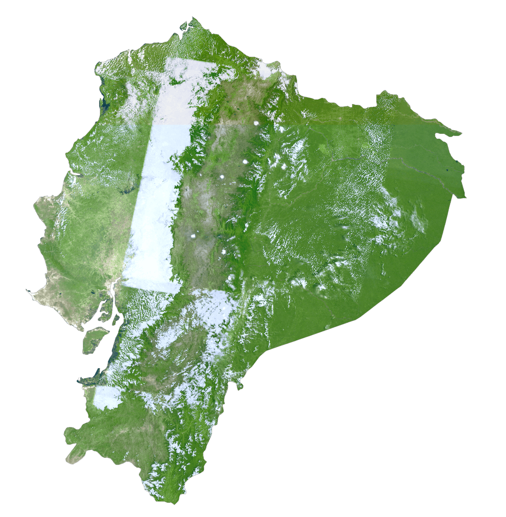 Ecuador Bản đồ vệ tinh