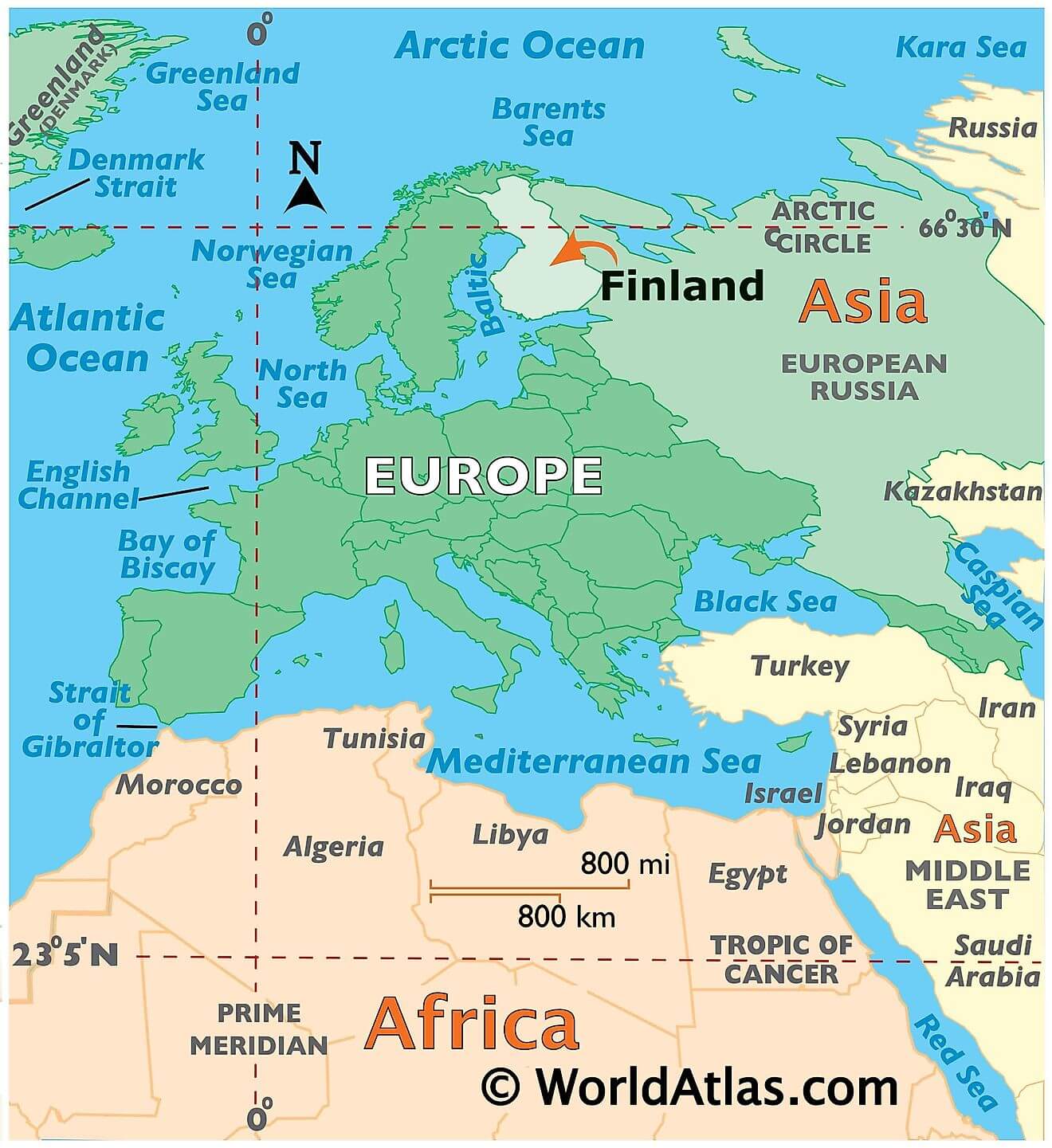 Where is Finland?