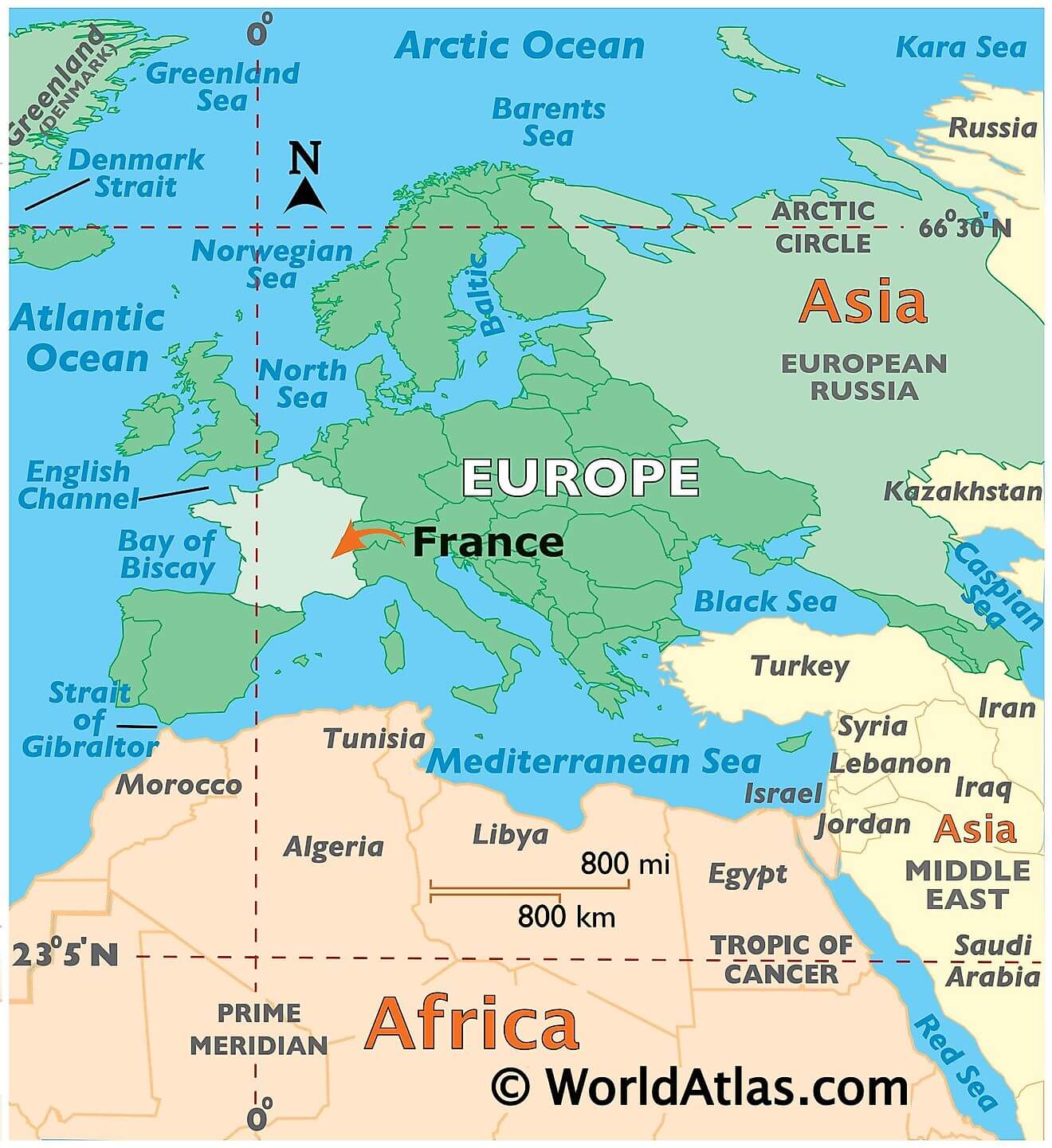 Where is France?