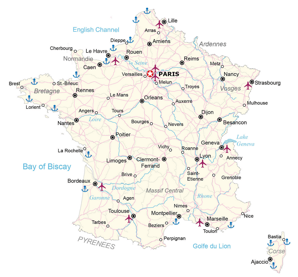 Bản đồ Pháp