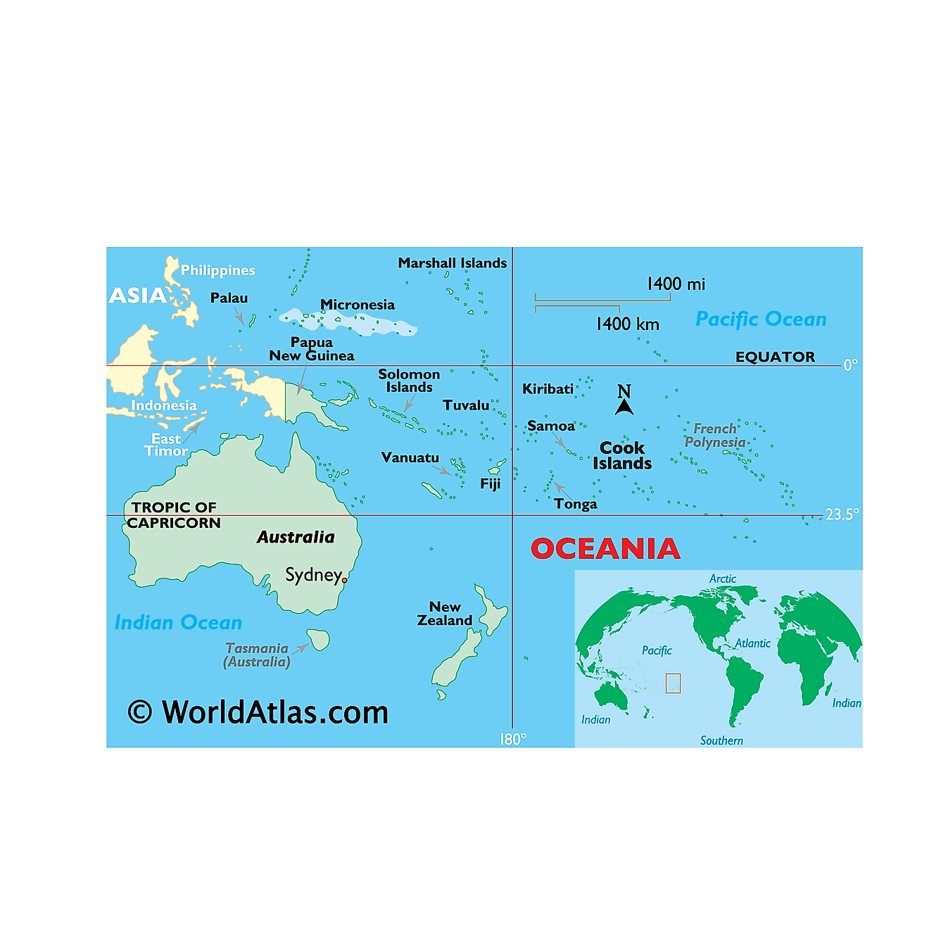 Liên bang Micronesia ở đâu?