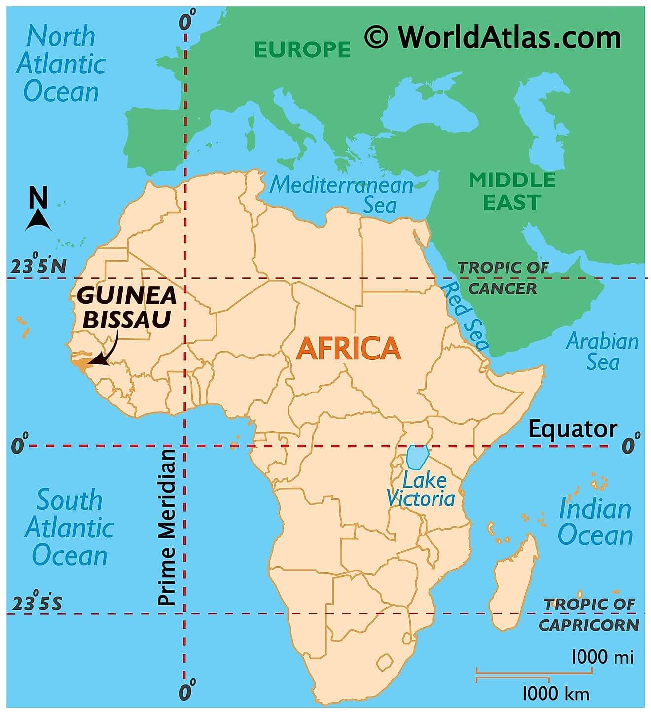 Guiné-Bissau ở đâu?