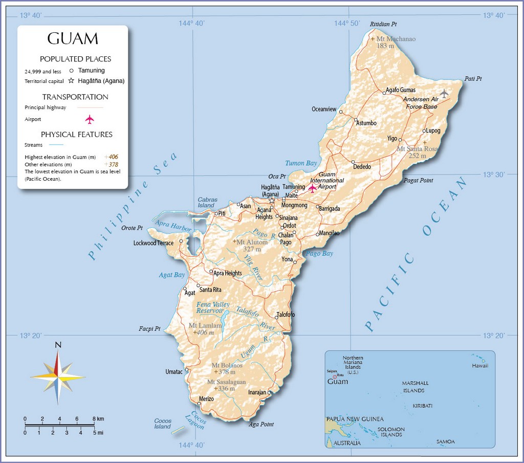 Bản đồ Guam
