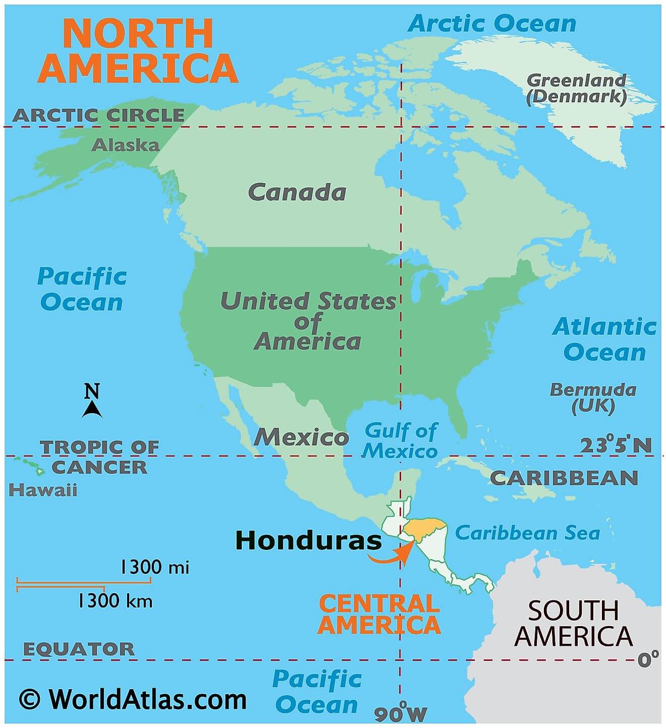 Honduras ở đâu?