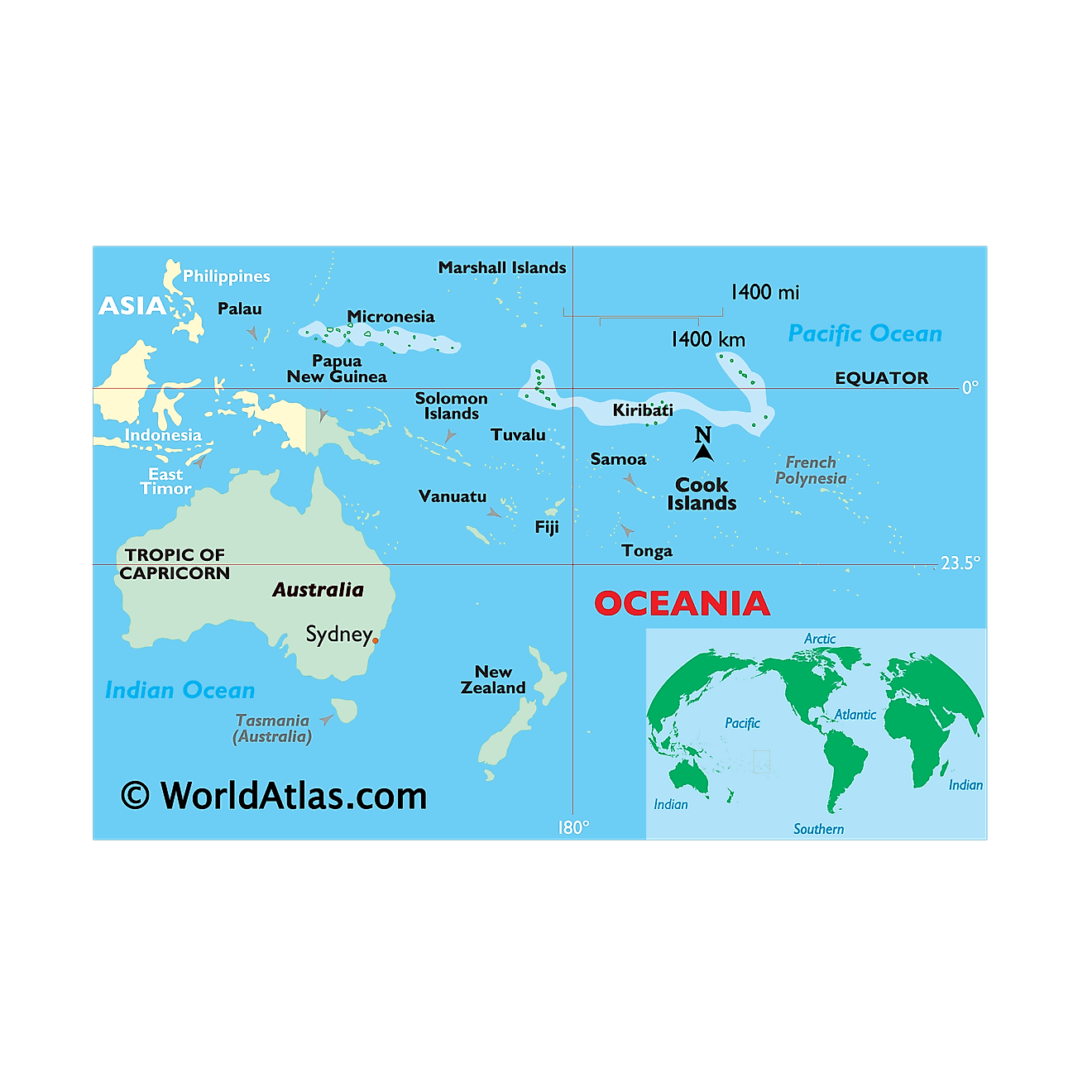 Kiribati ở đâu?