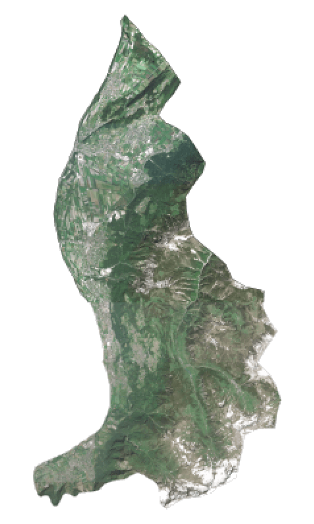 Bản đồ vệ tinh Liechtenstein