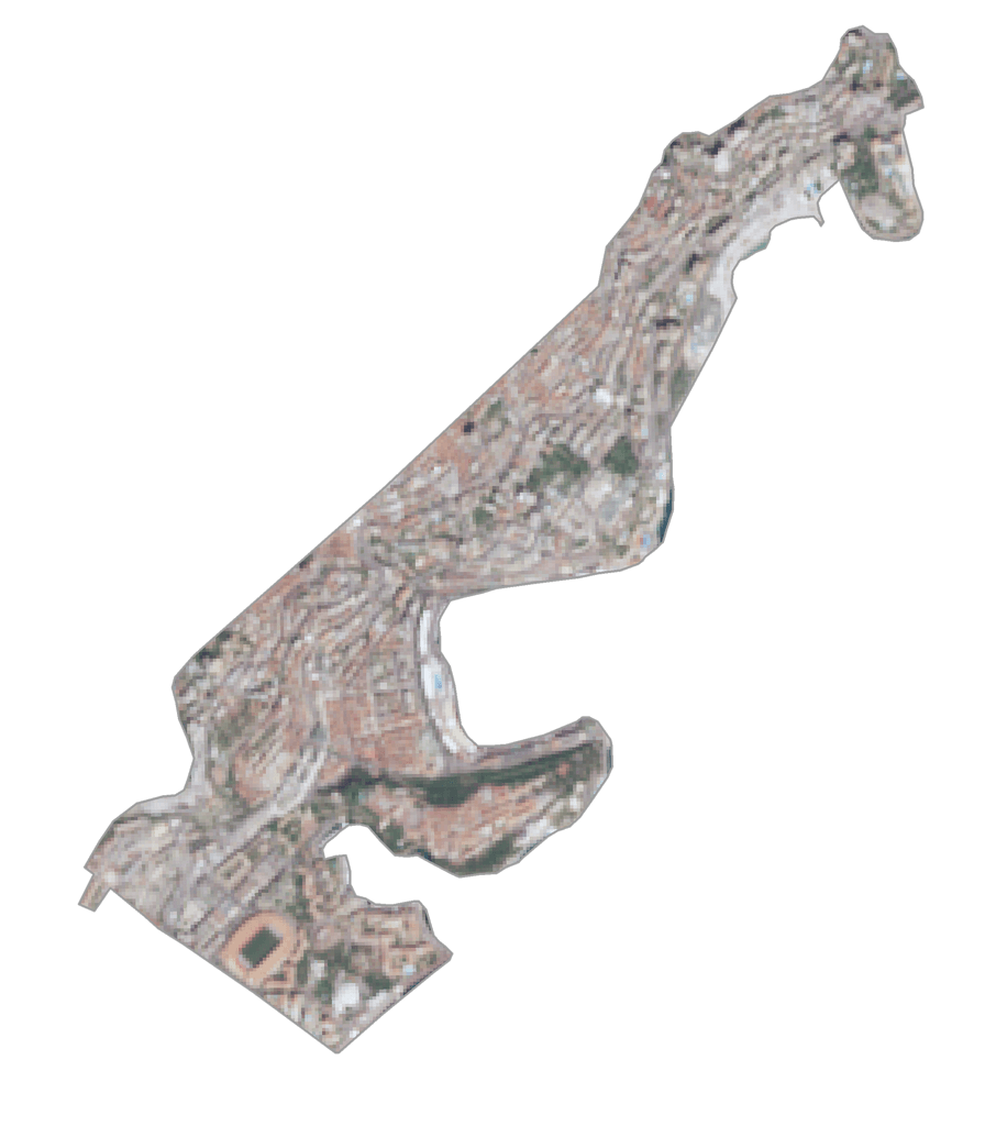 Bản đồ vệ tinh Monaco