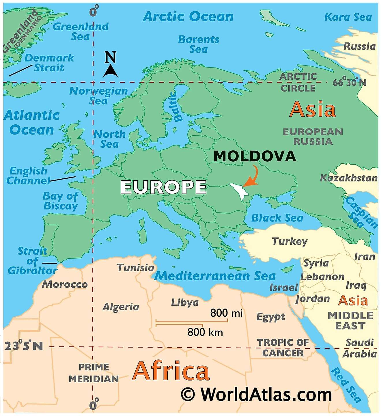 Moldova ở đâu?