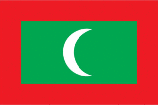 Quốc kỳ Maldives class=