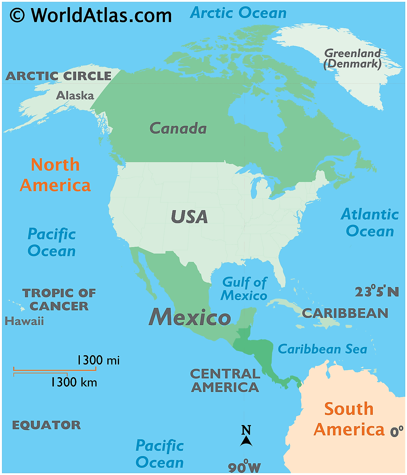 Mexico ở đâu?