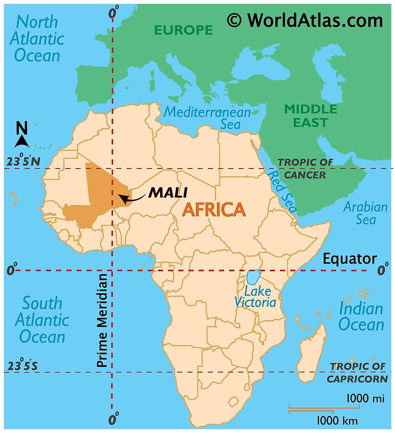 Where is Mali?